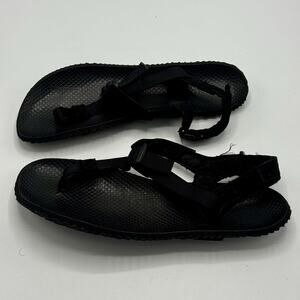 Shamma Warrior Barefoot Minimalist Sandals Strappy Black Mens 6.5 Womens 7.5-8